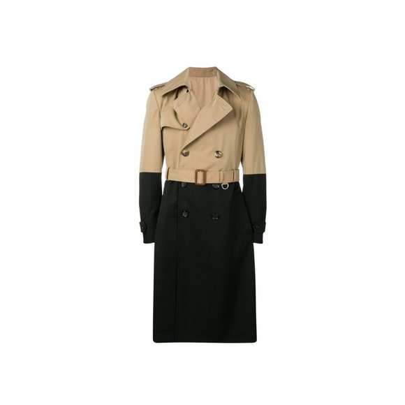 Alexander McQueen ColourBlock Trench Coat - Picture 1 of 13